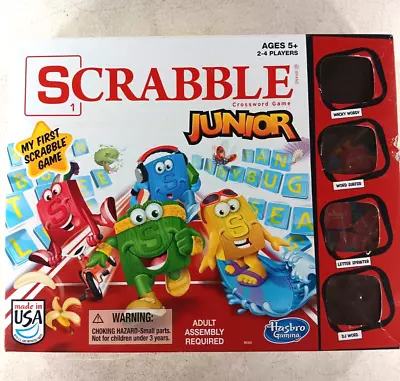 Scrabble Junior Board Game Ages 5+ My First Scrabble Game By Hasbro Gaming • £9.91