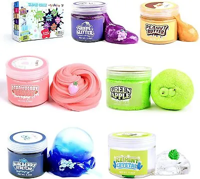 $31.95 • Buy Slime Kit For Girls Boys, 6 Different Scented & Premade Slimes In 28 Oz AU