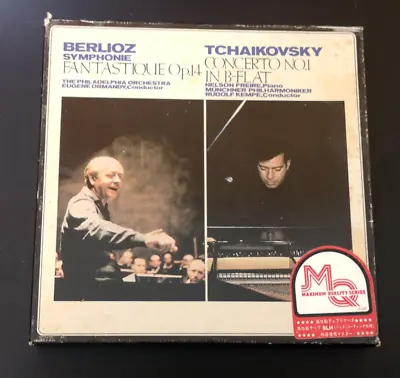 7 1/2 JAPAN Issue Berlioz Tchaikovsky: Symphonie Fantastique 4-track  Reel Tape • $25