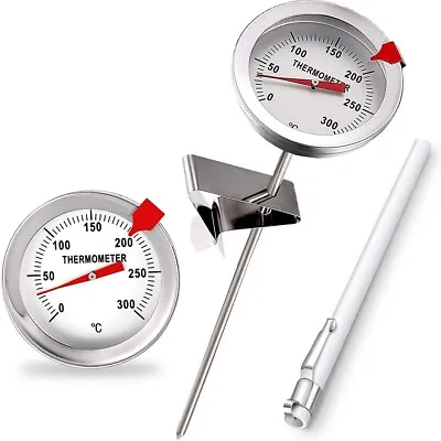 £7.14 • Buy Stainless Steel Oven Cooker Thermometer Temperature Gauge For Pizza Oven BBQ