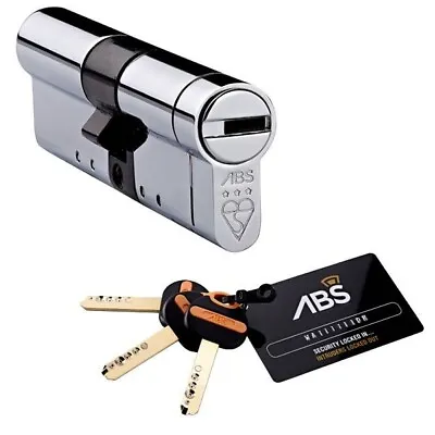 Avocet ABS 35-35 High Security Euro Cylinder UPVC Door Lock Anti Snap 3 Star • £34.99