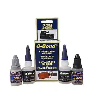 Q-Bond Ultra Strong Adhesive & Filling Powders - Rock Hard In 10 Seconds!! • £9.19