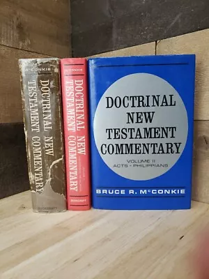 Doctrinal New Testament Commentary McConkie Hardcover • $24.95