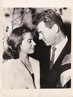 Marisa Pavan & Jean Pierre Smile Portrait 1956 Orig Vintage Photo 355 • $19.99