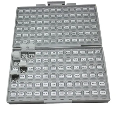 New SMD SMT 0805 1% Resistor Kit 0 10M Ohm 144V 100pc/value 14400pcs In BOX-ALL • $130.19