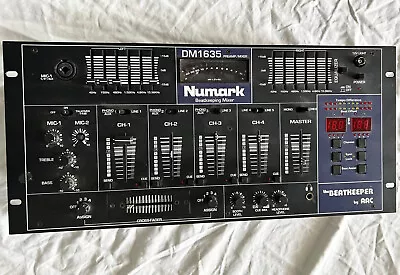 Numark DM1635 PreAmp DJ Mixer 4-channel Beatkeeper By AAC DM 1635 • $119.77