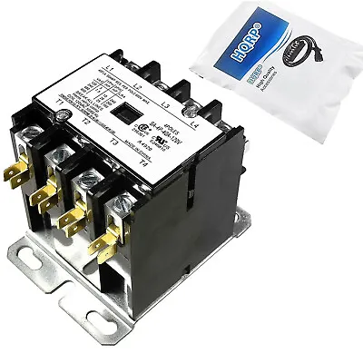 HQRP 4-Pole 40 Amp Coil 120V AC Contactor Definite Purpose Relay For C25ENF440A • $23.95