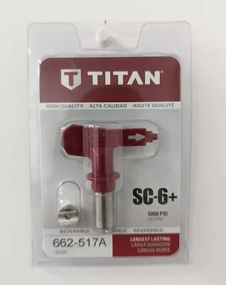 Titan 662-517A SC-6+ Reversible Airless Spray Gun Tip • $17.99