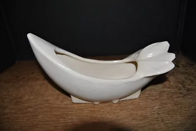 Mccoy Matte White Lily Bud Planter • $25