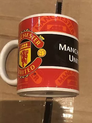 Vintage Manchester United Crest Mug • £1