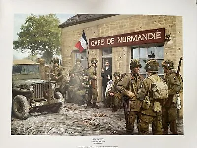 101st Airborne D Day 1944.  Fine Art Print 21 X 17 • $43.56