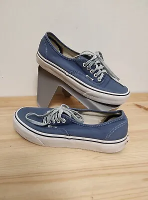 Vans Authentic Era Classic Sneakers Unisex Canvas Shoes Navy Blue Size W 9.5 M 8 • $25