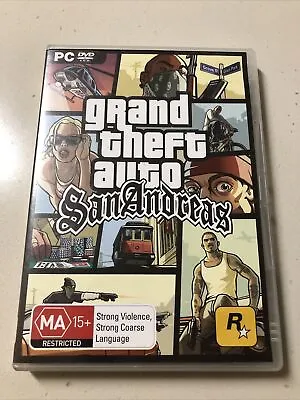Grand Theft Auto: San Andreas - PC Game - With Manual - VGC • $15