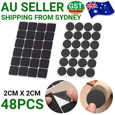 $5.45 • Buy 48 PCS Silicone Chair Leg Caps Feet Cover Pads Furniture Table Floor Protectors