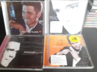 4no Michael Buble Cd Albums • £0.99