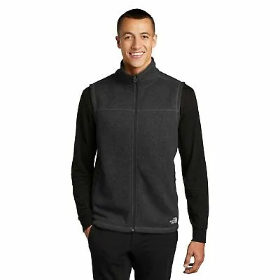 Mens The North Face Sweater Vest Fleece Full Zip Jacket Coat NF New • $51.70