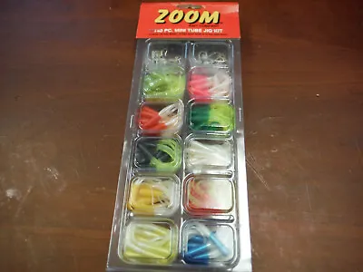 Zoom 140 Piece Mini Tube Jig Kit MTJH-185/Z *** Brand New *** • $4.95