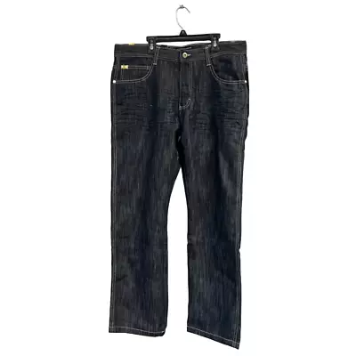 Southpole Men's Vintage 8180 Slim Straight Jeans Rinse Indigo Size 34/30 • $33.74