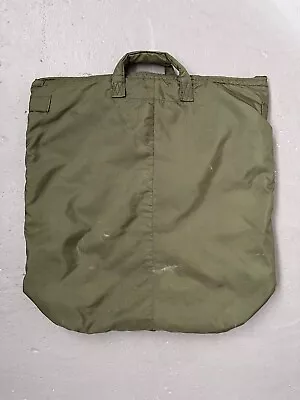 Vintage 1980s US Military Flyers Helmet Bag 1982 Utility Tactical • $62.99