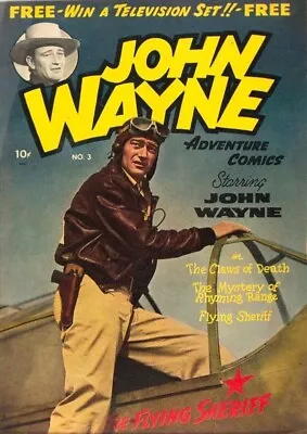 John Wayne Adventure Comics #3 Photocopy Comic Book • $8