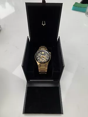 £175 • Buy Bulova Maquina Automatic Skeleton Watch