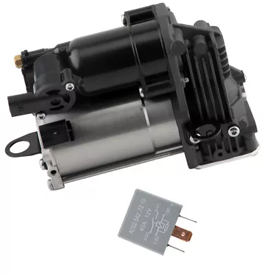 Air Suspension Compressor Pump + Relay For Mercedes Benz 4Matic GL450 1663200104 • $118.49