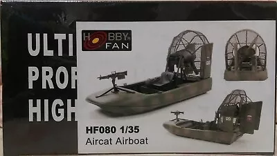 Hobby Fan 1/35 U.S Aircat Airboat Resin Vietnam War Hurricane Aircat • $208.49