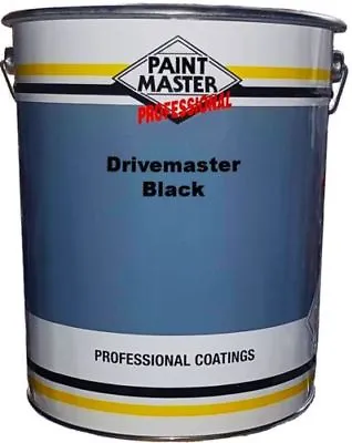 10ltr Driveway Black Tarmac Paint-restorer-sealant Drive Master (hard Wearing) • £59.99