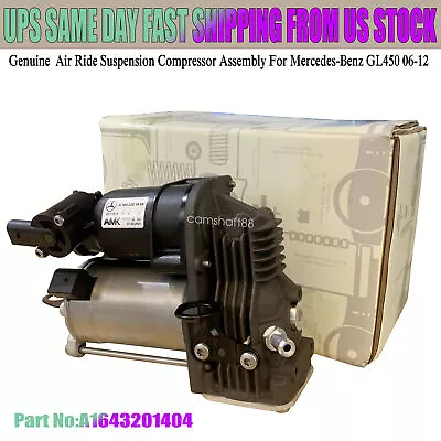 Genuine Air Ride Suspension Compressor Assembly Fit Mercedes-Benz GL450 06-12 • $177.99