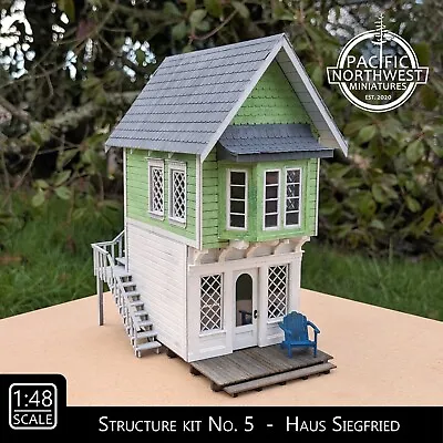 Pacific Northwest Miniatures - 1:48 Scale Building Kit  Haus Siegfried   • $76.95