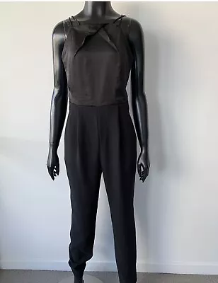 Reiss Black Jumpsuit Size 8 • $60