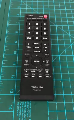 $8.98 • Buy Replacement Remote Control CT-90325 For Toshiba 50L2200U 37E20 22AV600 32C120U
