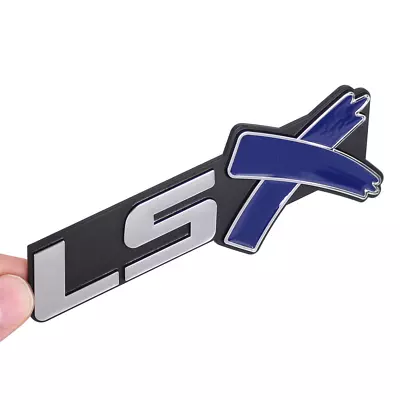 1Pc ABS Blue LSX Emblem Car Body Fender Door Rear Trunk Lid Badge Universal • $11.39