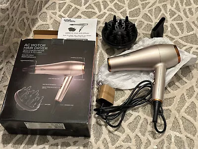 £20.99 • Buy Phil Smith Hair Dryer AC MOTORHAIR DRYERWITH CONCENTRATORNOZZLE & DIFFUSER