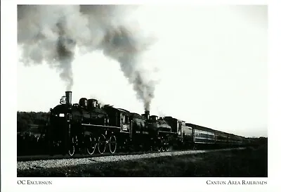 ~Post Card~ OC Excursion  (Ohio Central) Steam Locomotive-*Canton Railroads G60/ • $4.28