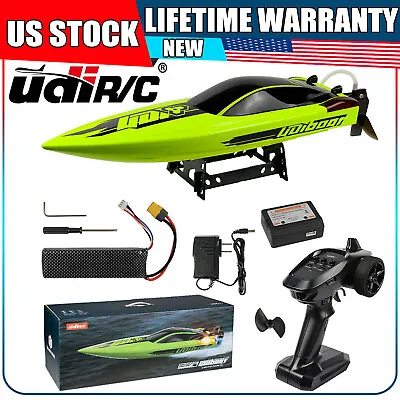 UDI RC Racing Boat Brushless High Speed Max Electronic Remote Control Boat Adult • $98.58