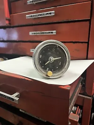 Vintage 1952 New Haven Clock Company Automotive Clock W/ Knob • $39.99
