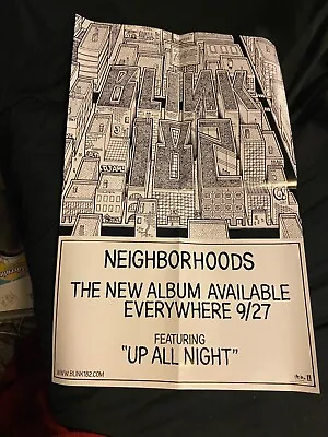 Blink-182 Neighborhoods Poster 22  X 14  • $18
