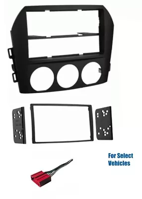 2 DIN Car Stereo Radio Dash Install Kit Wire For 2006 2007 2008 Mazda MX-5 Miata • $34.95