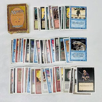 Magic The Gathering 1994 Revised Edition Starter Deck WOC6100 60 Cards NO INSTR • $198.76