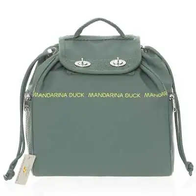 Fashion Backpack MANDARINA DUCK Utility Woman Green- P10UQT06A06 • $200.46