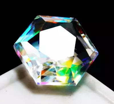 Natural Hexagon Cut 19.40 Cts Mystic Topaz Loose Gemstone Gm1476 • $10