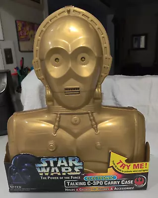 Vintage 1996 Star Wars C-3PO Talking Carrying Case NIB But Not Working • $25