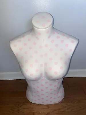 Victorias Secret PINK Store Display Form Prop Mannequin Polka Dot Victoria Rare • $85.99