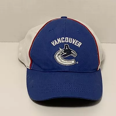 Men's Adult Vancouver Canucks Embroidered RIP IT Fitted Mesh Cap Hat / Canada • $14.95