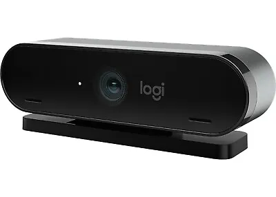 Logitech 4K Ultra HD Pro Magnetic Webcam 5x Zoom For PC & Mac - Bundle! • $119.99
