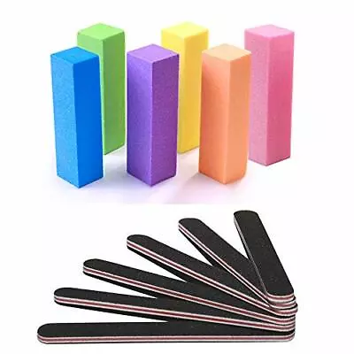 Nail Files Buffer TsMADDTs Professional Manicure Tools Kit Rectangular Art Care • $4.90