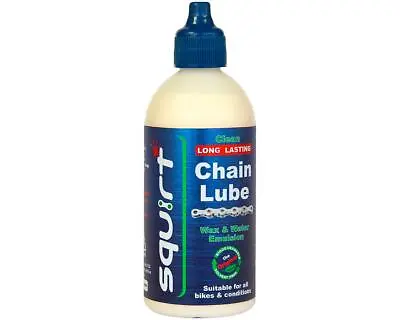 Squirt Long Lasting Wax Based Dry Bike Chain Lube (4oz) [SQ-DL-120] • $13.99