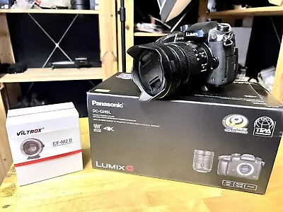 Panasonic Lumix Dc-gh5 With Leica 12-60mm + Extra Battery + Canon Lens Adaptor • £1150