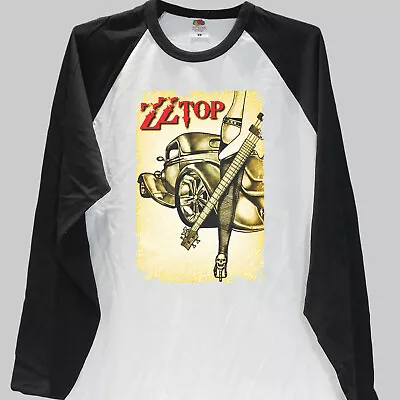 ZZ Top Rock Metal Long Sleeve Baseball T-shirt Unisex S-3XL • £18.99